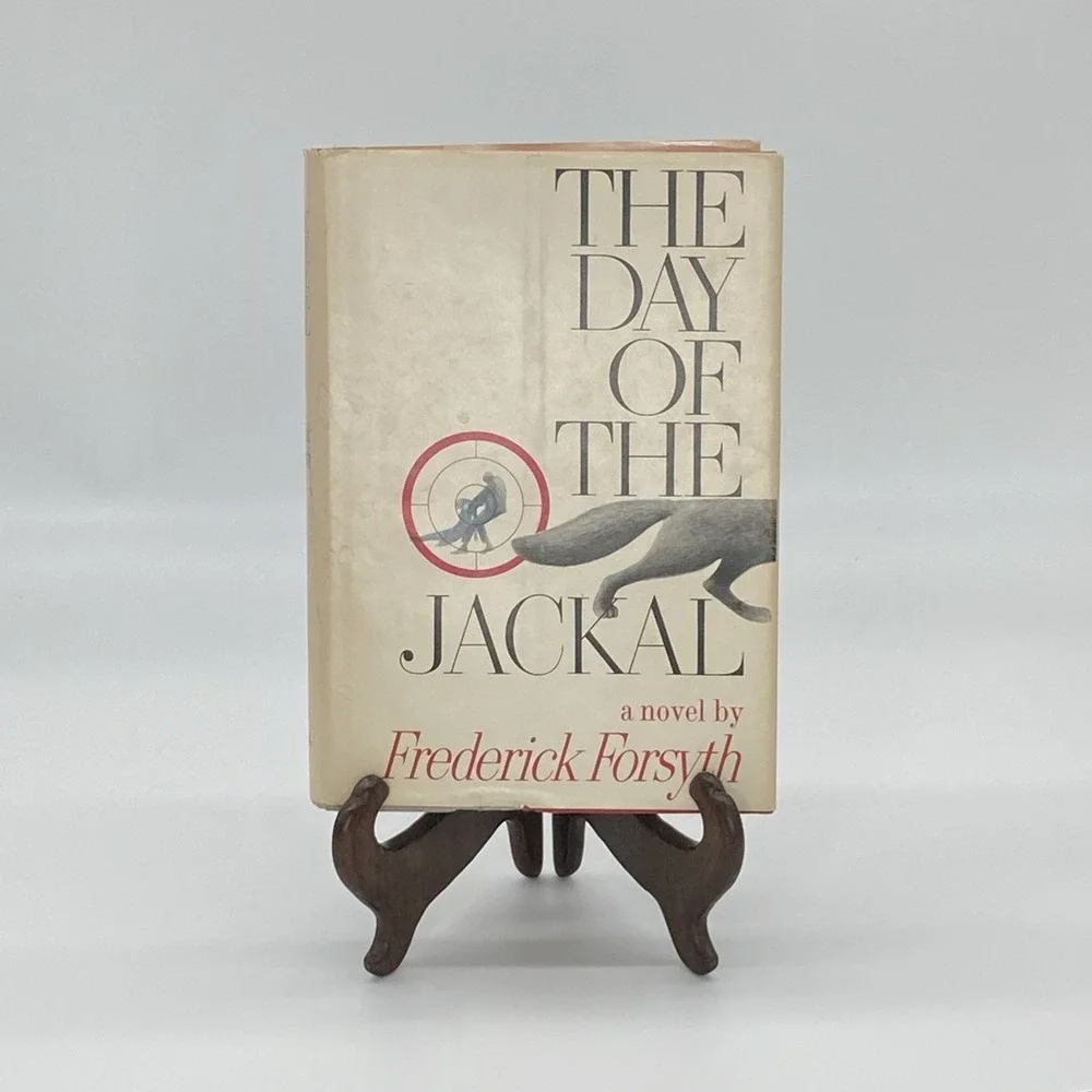 The Day of‎ the Jackal by Frederick Forsyth 1971 Vintage Hardcover Thriller